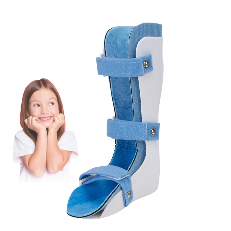 GHORTHOUD Kids AFO Drop Foot Brace for Child Toddler Ankle Foot Orthosis Pediatric Afo Night Splint Walking with Shoes or Sleeping Othopedic Drop Foot Support for Children LargeLeft